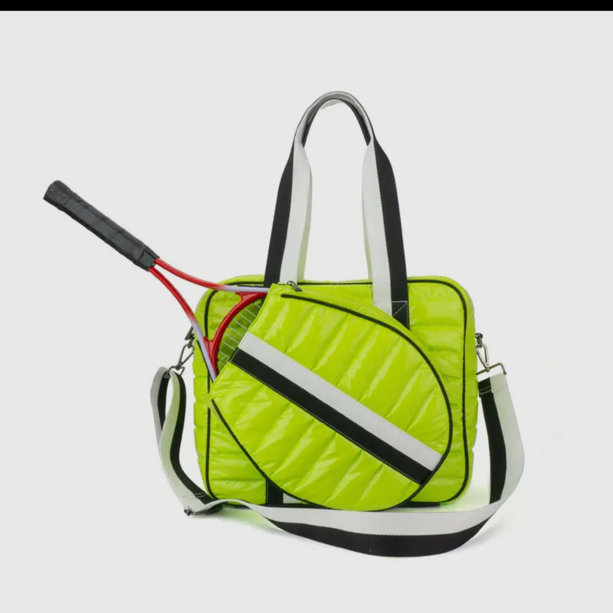 Tennis Puffer Duffel Bag