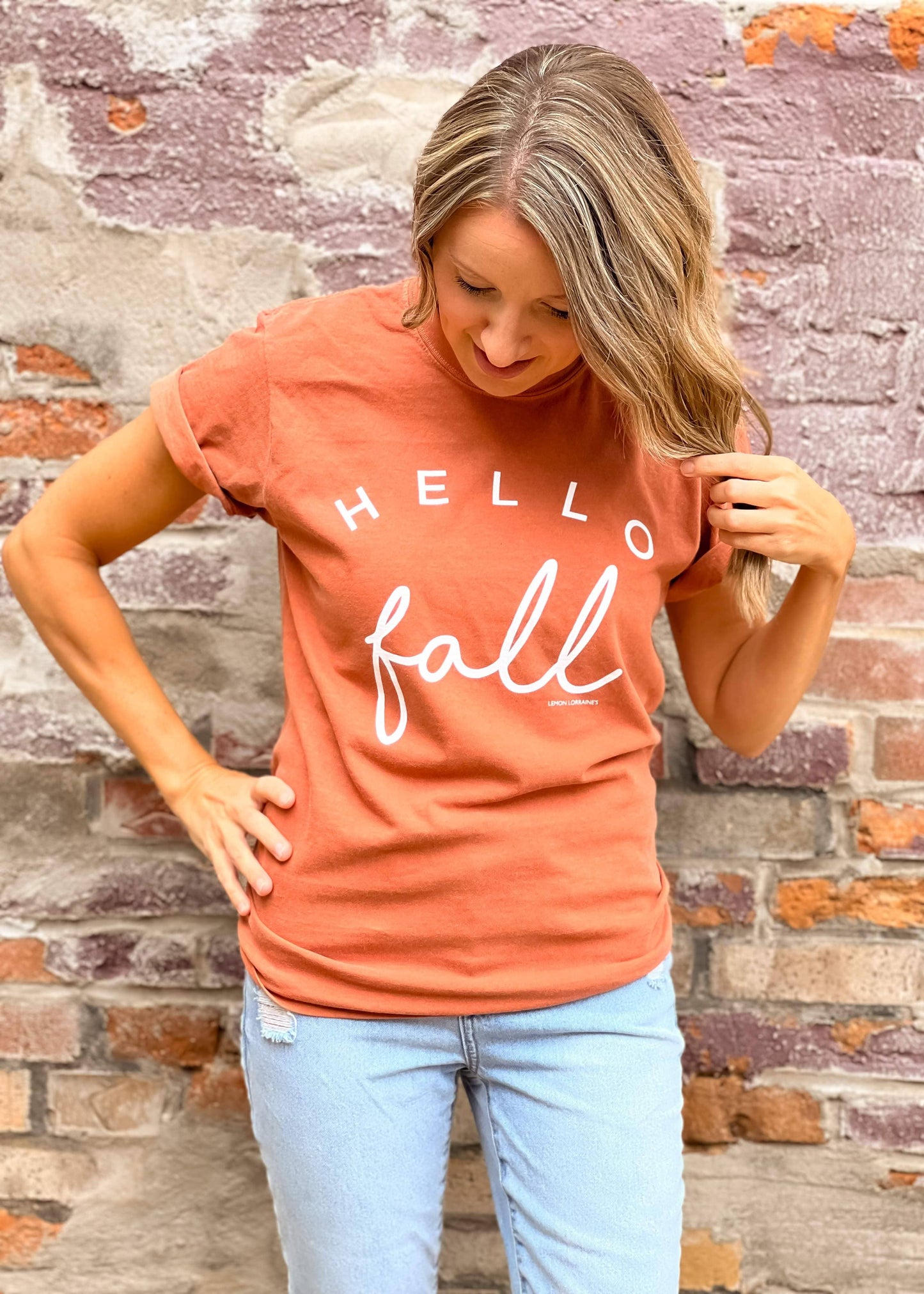 HELLO FALL Comfort Colors Graphic Tee