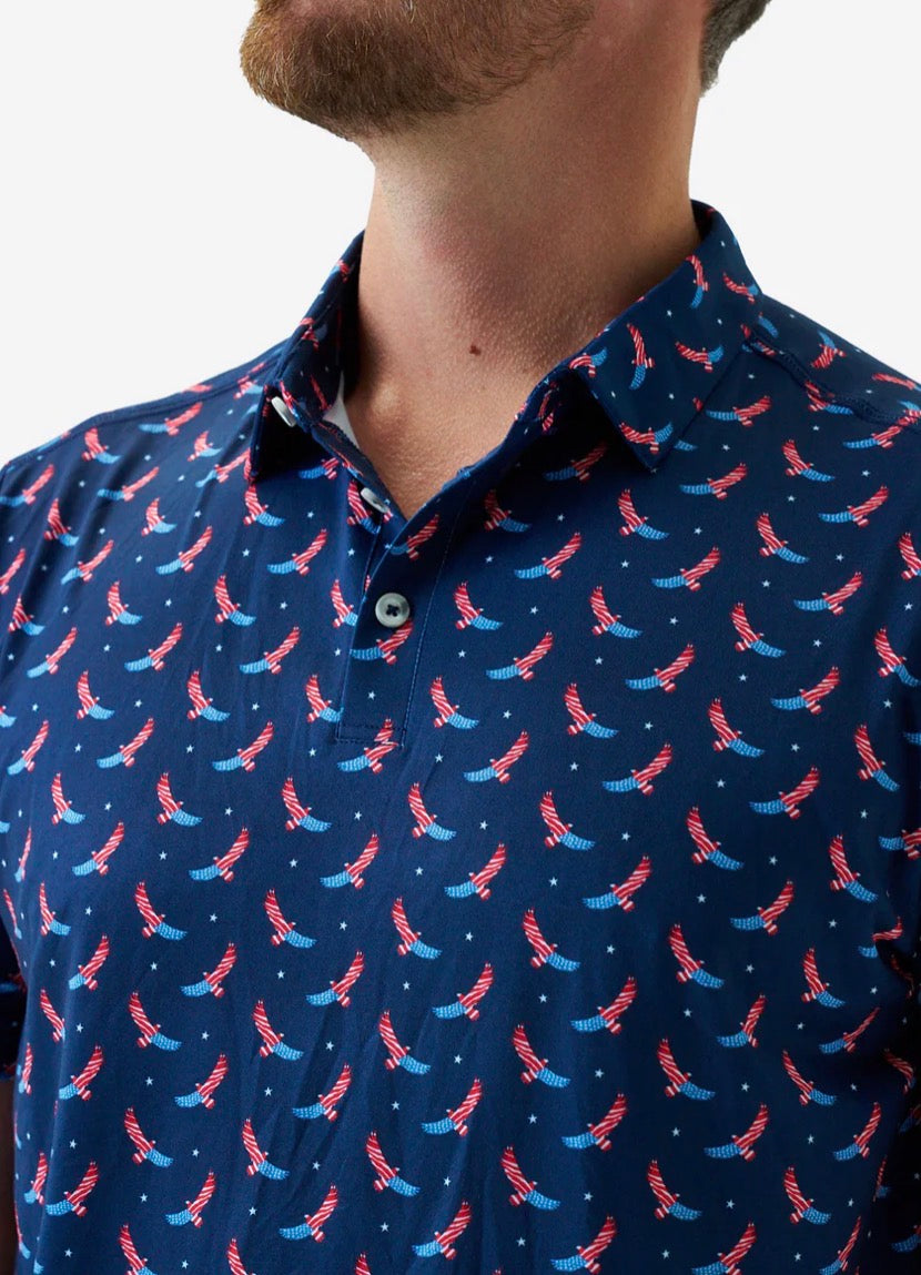 Performance Polo - USA Eagle