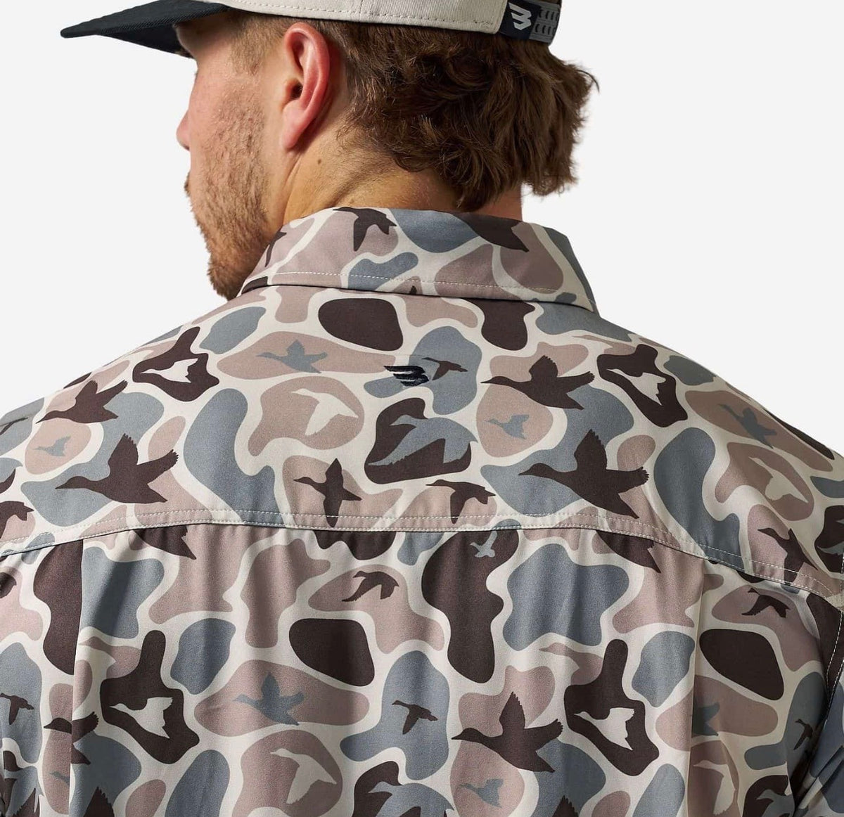 Mallard Mayhem Camo Performance Button Up