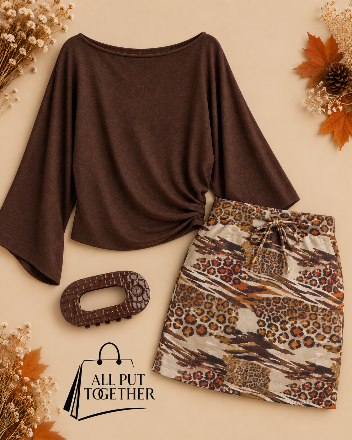 Boat Neck Long Sleeve Top