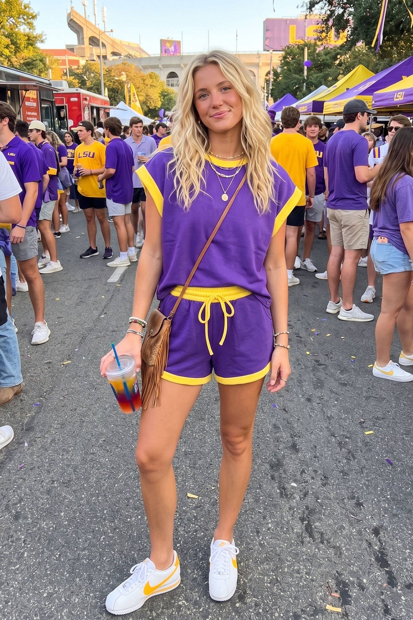 Purple & Gold Scuba Gameday Set