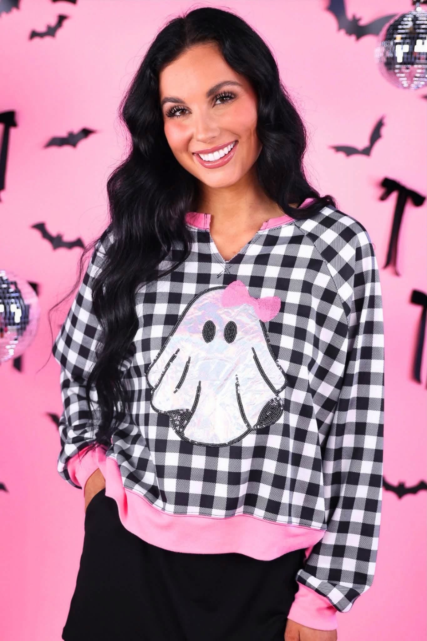 Foil Ghost Lightweight Sweatshirt
