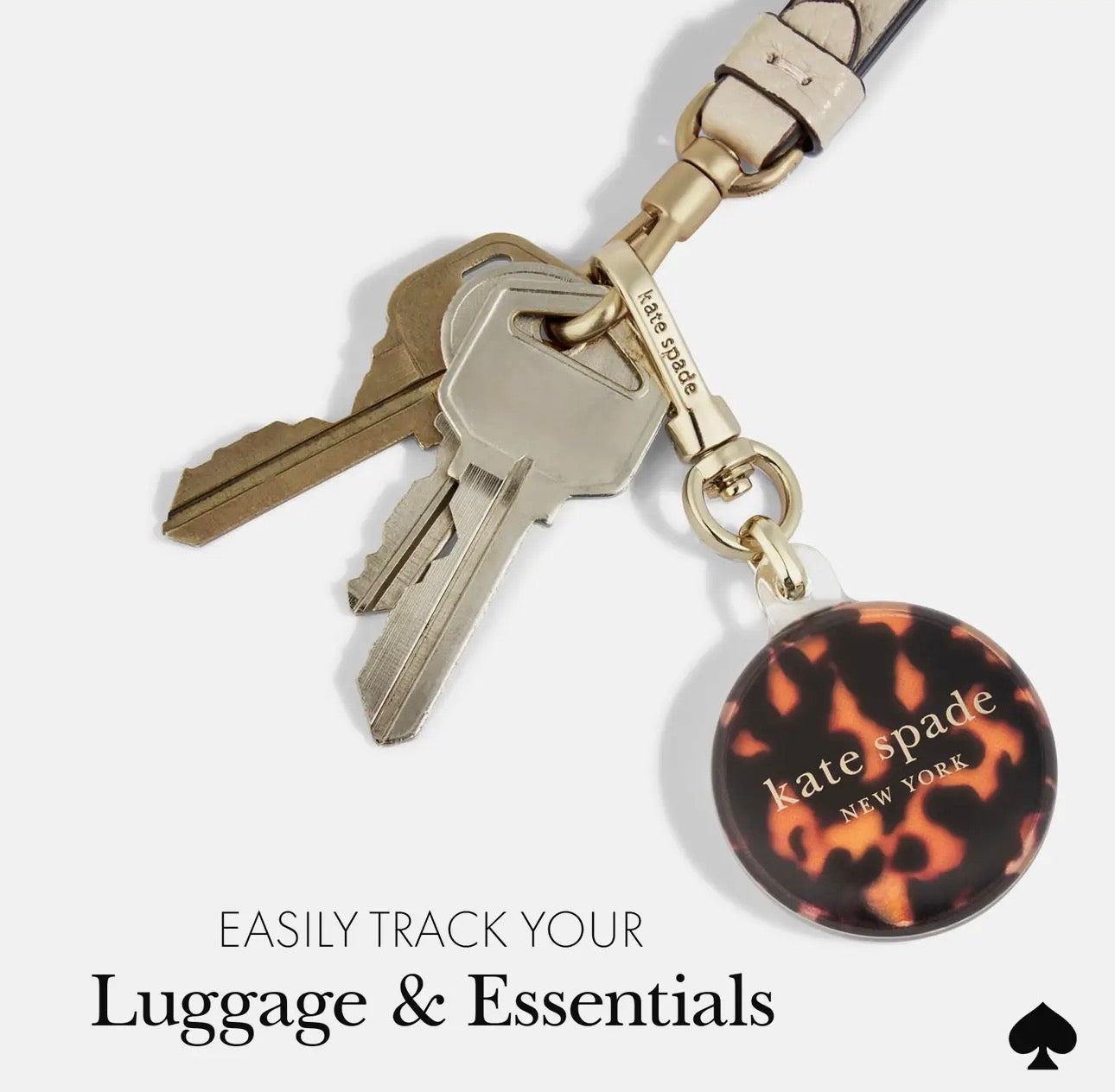 Tortoise Shell AirTag Case