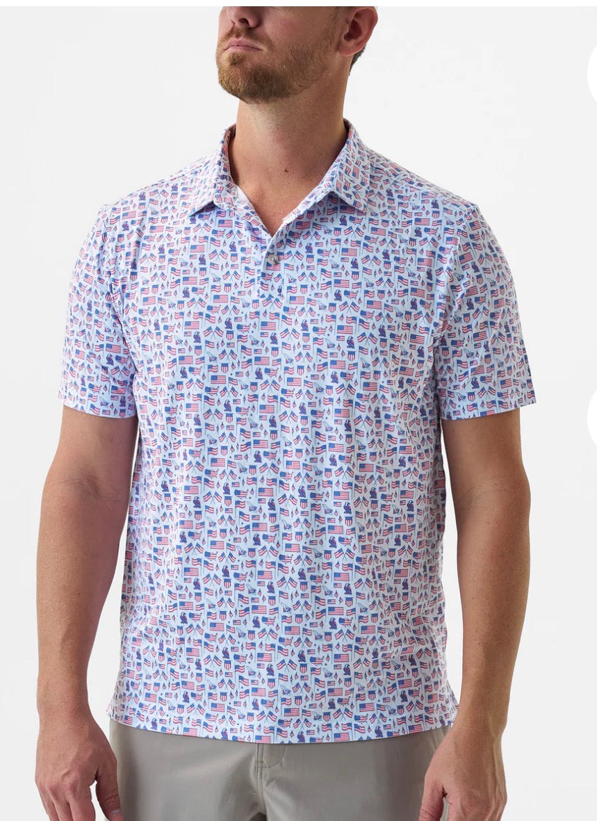 Performance Polo - Old Glory