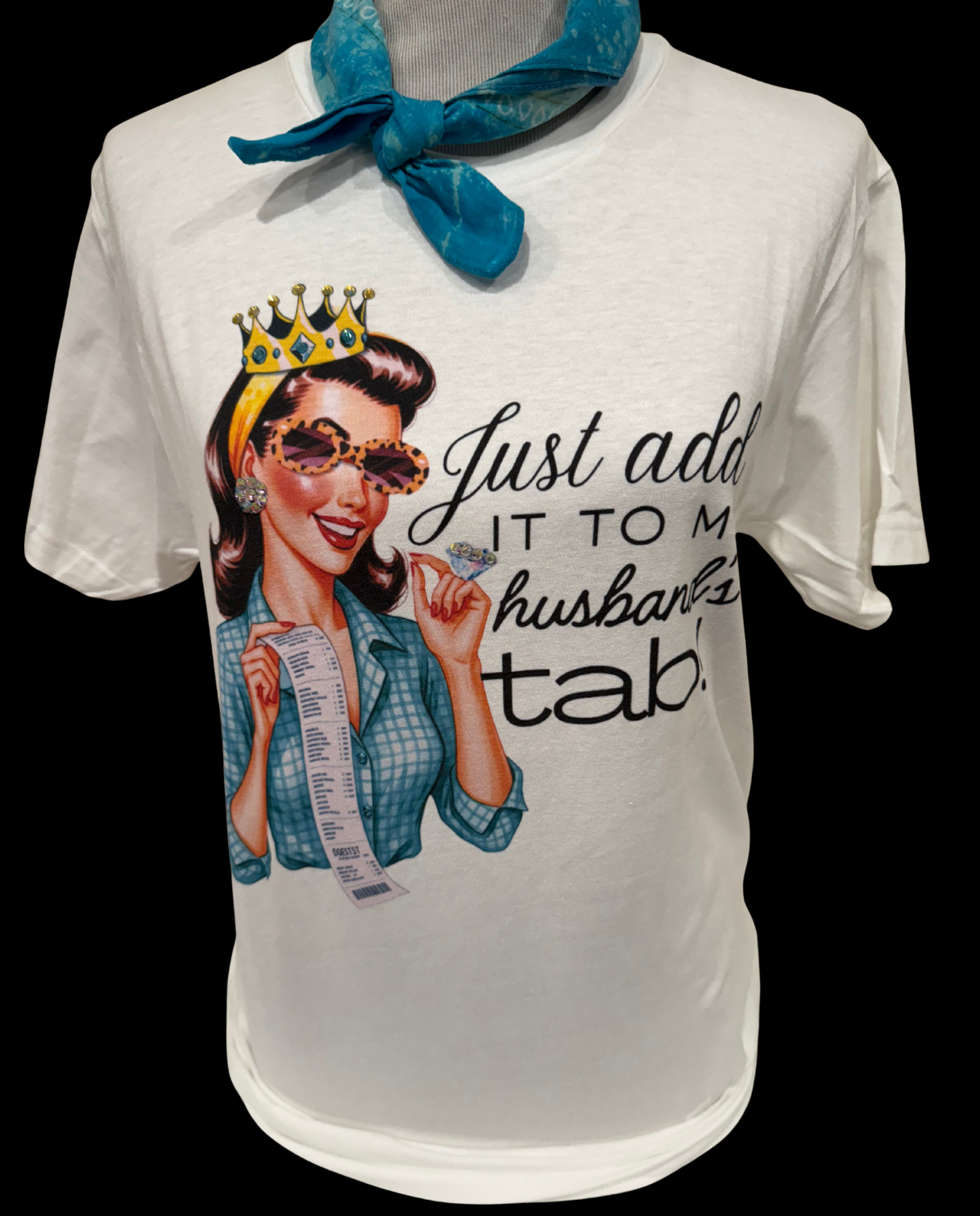 Husband’s Tab Bling Tee