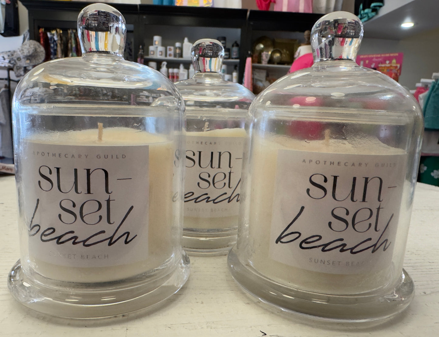 Zodax Sunset Beach Apothecary Candle