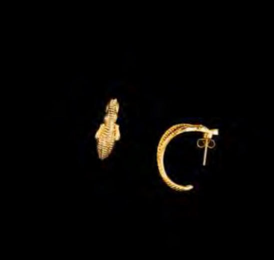Gator Earrings