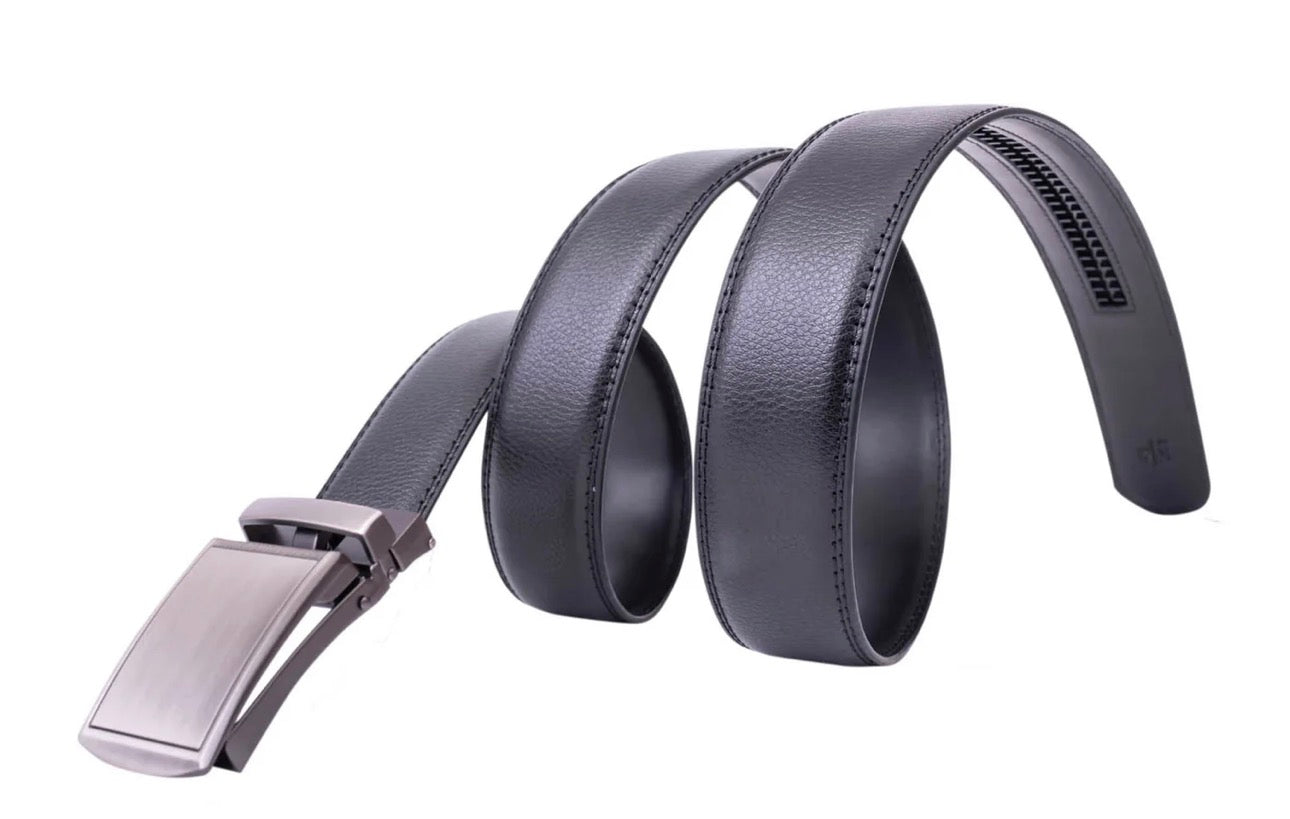 MEN'S AUTOMADTIC GENUINE LEATHER RATCHET BELT
