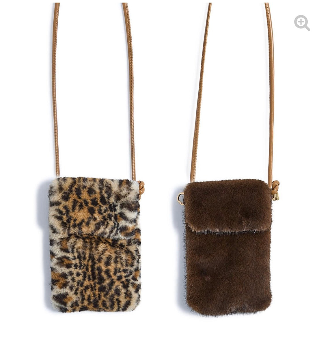 Faux Fur Crossbody