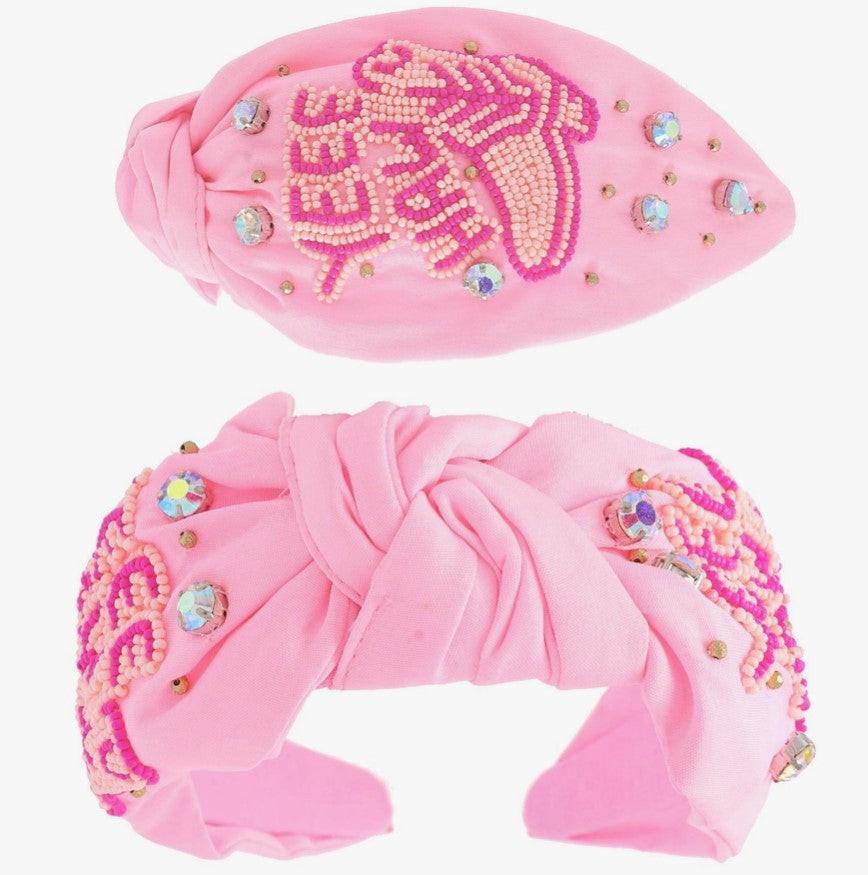 Yee Haw Headband - Pink.