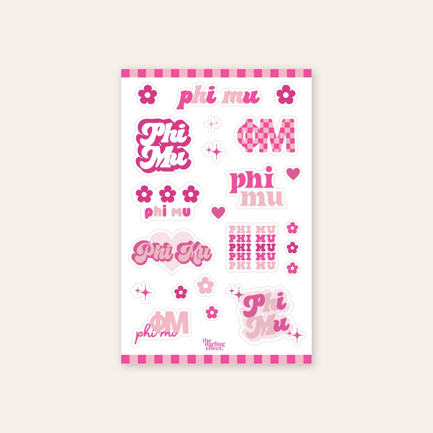 Sorority Sticker Sheet