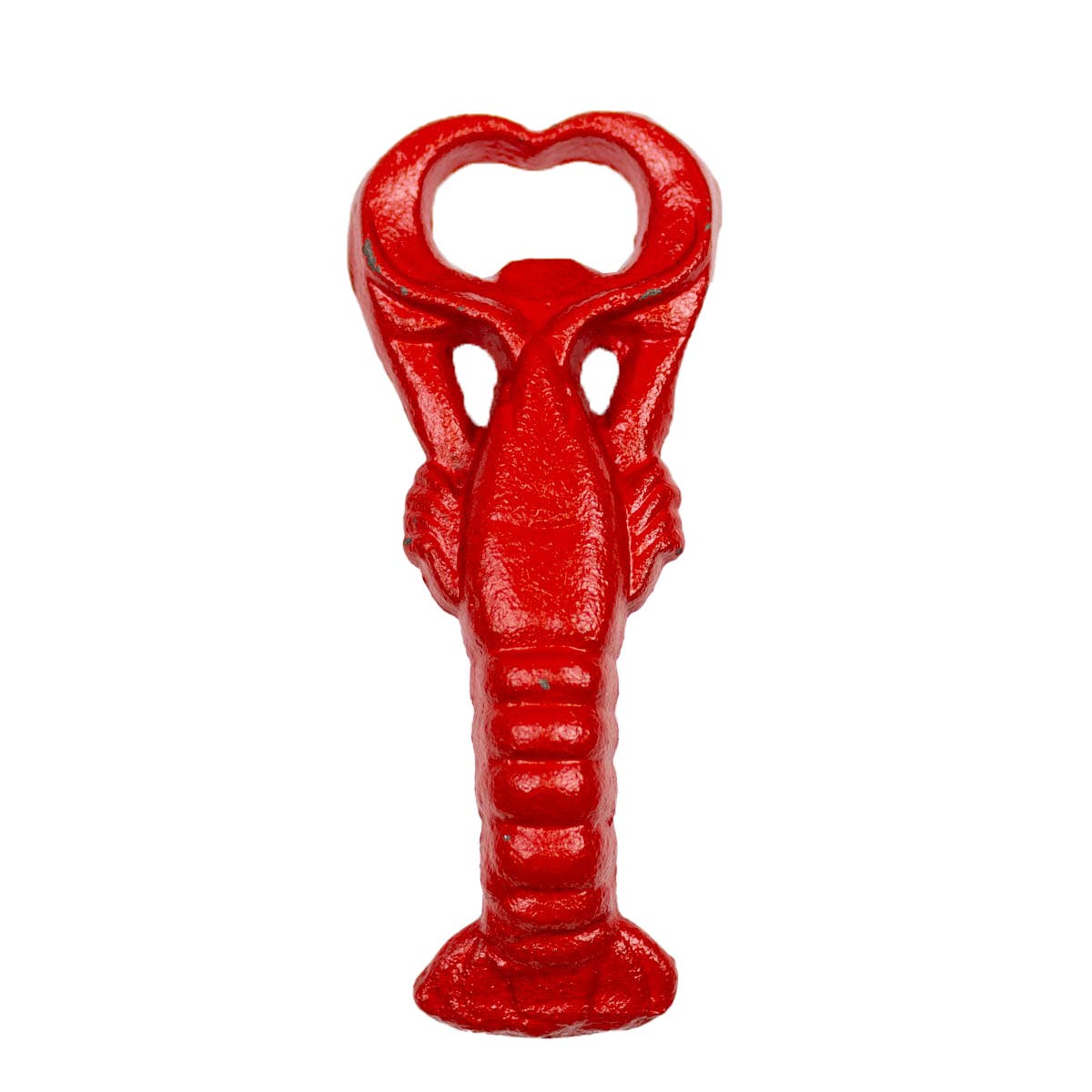 Crawfish Bottle Opener Antique Red 2x5