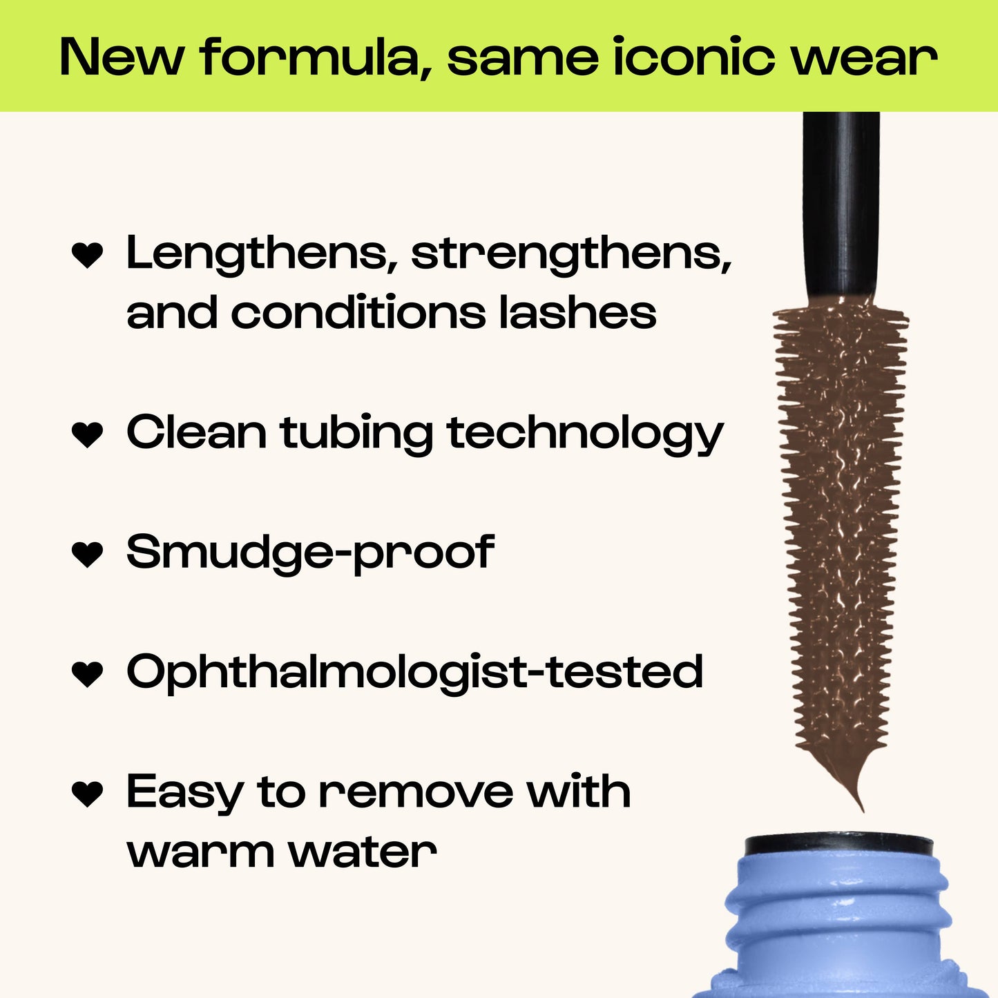 Brown Go the Distance Mascara - Clean Tubing Mascara (8 mL)