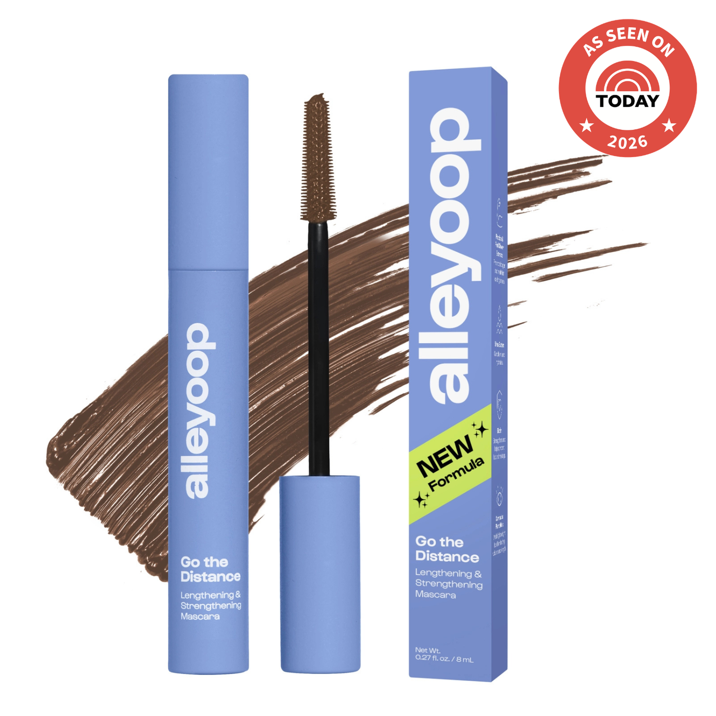 Brown Go the Distance Mascara - Clean Tubing Mascara (8 mL)