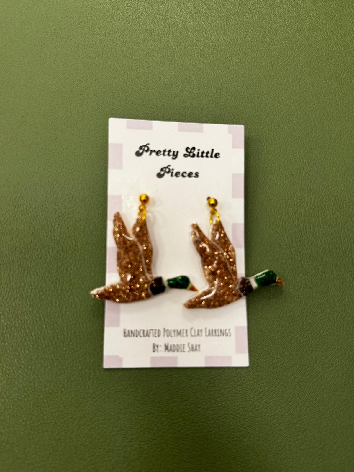 Ducks Flying In Earrings