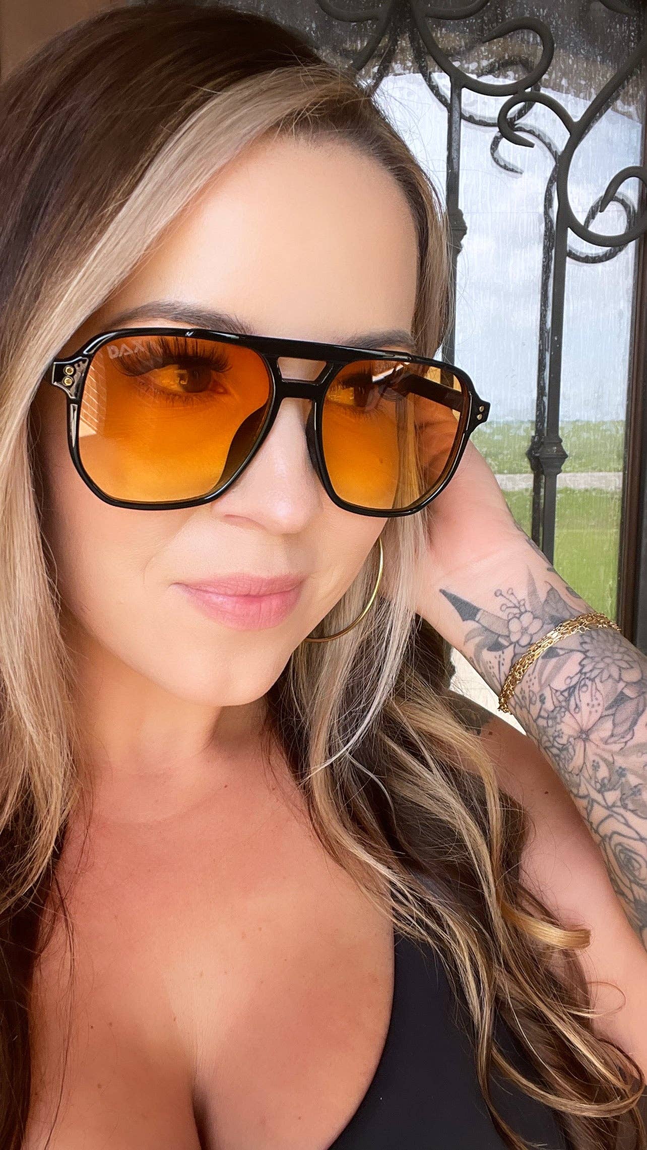 Skye - Unisex Polarized Oversized Aviator