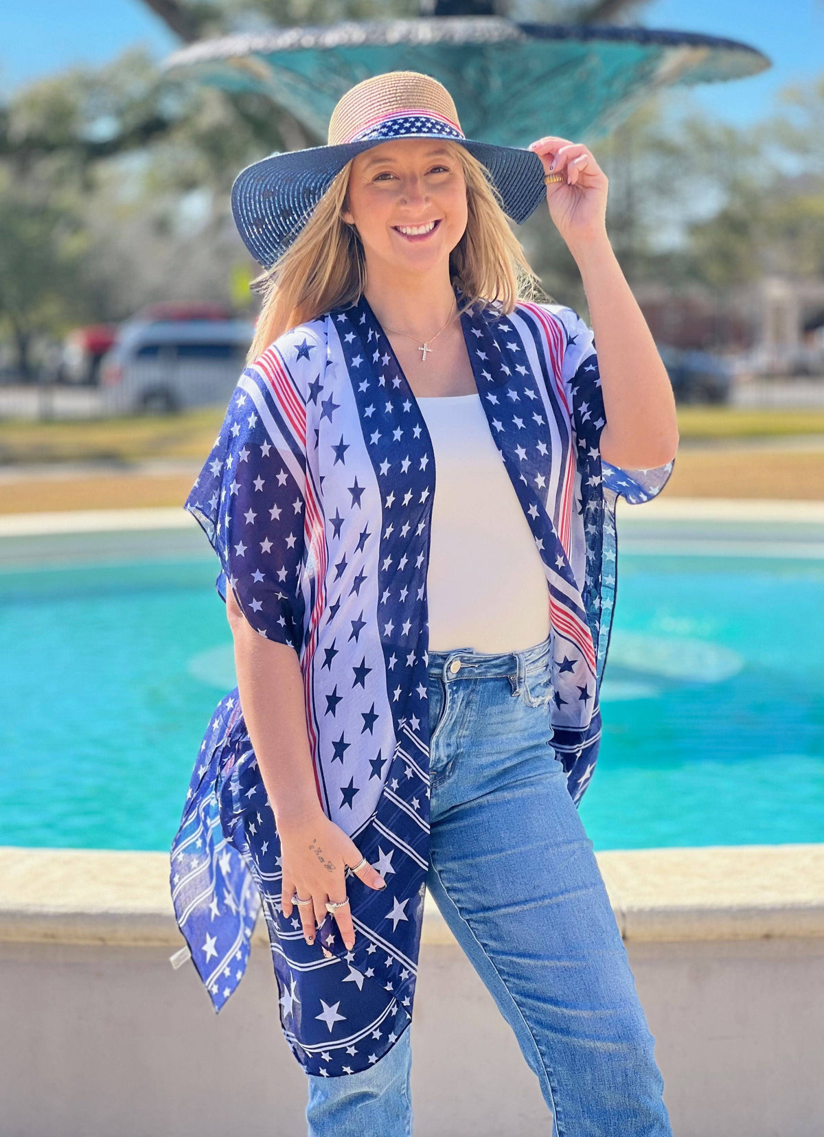 Patriotic Floppy Hat