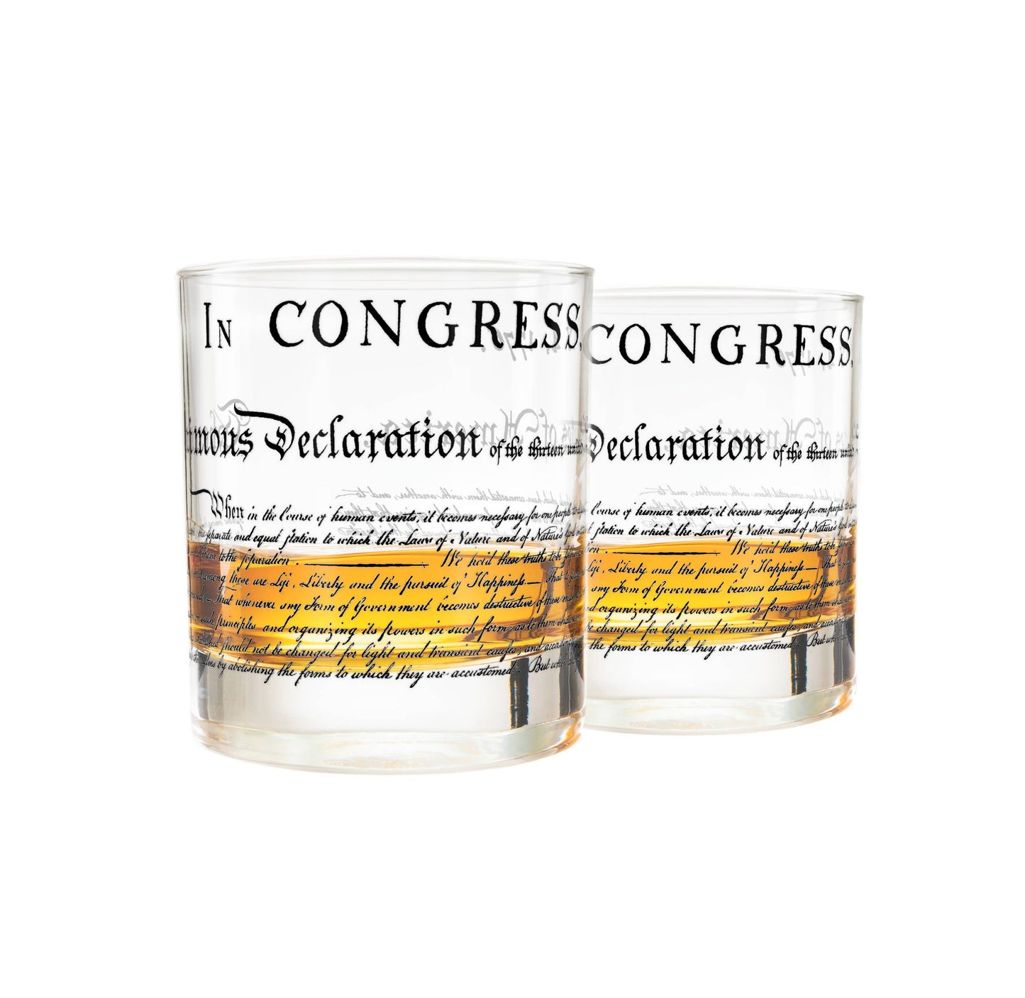 Constitution Whiskey Glasses
