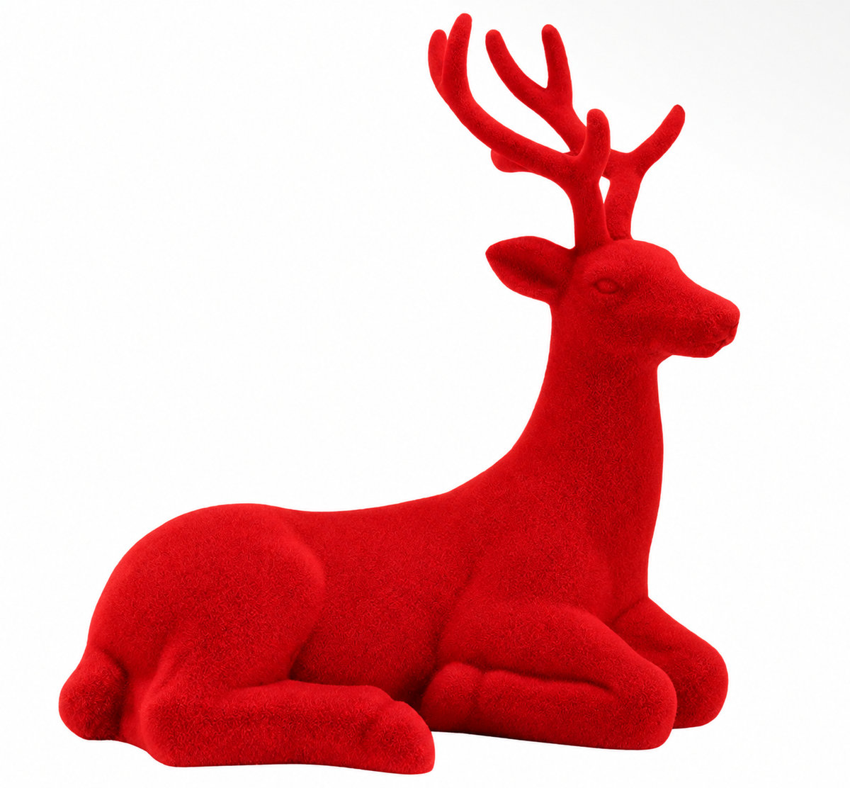 Flocked Christmas Decor