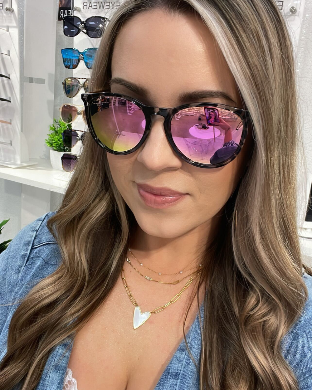Midnight - Women's Polarized Medium Horn Sunglasses