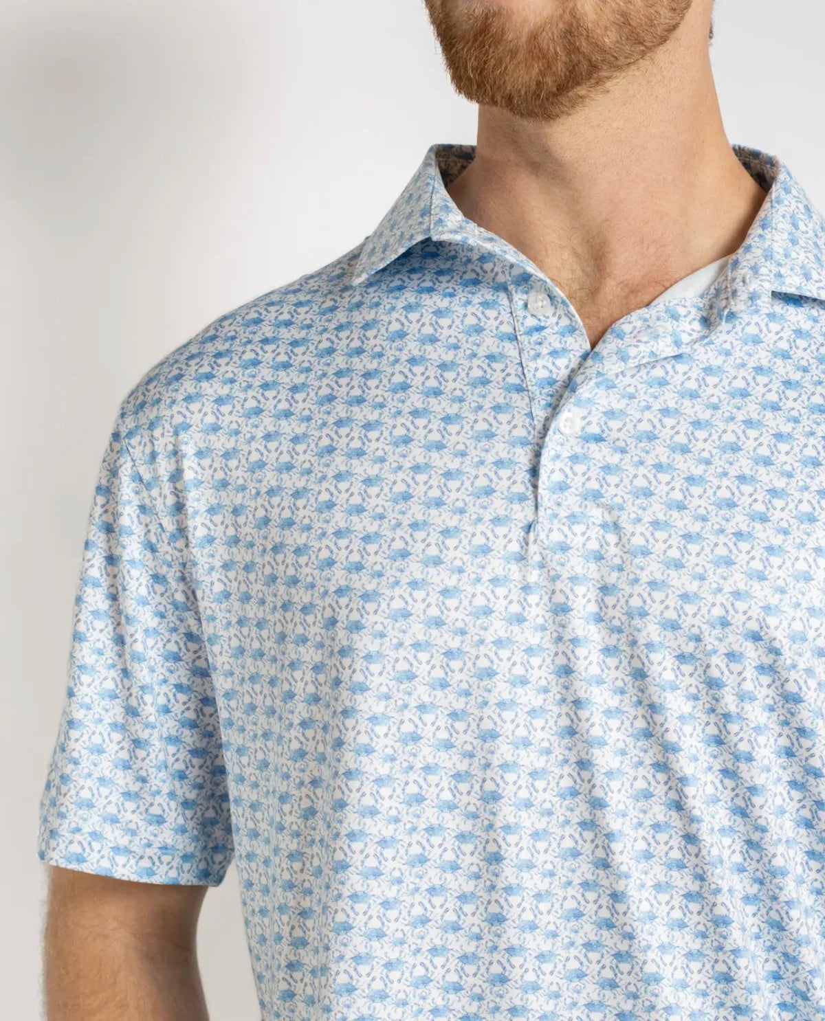 Blue Crab Performance Polo