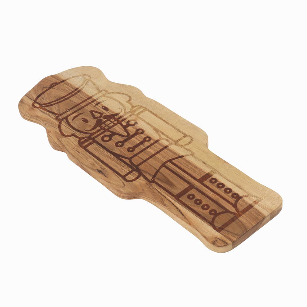 Nutcracker Wood Tray W/ Spreader
