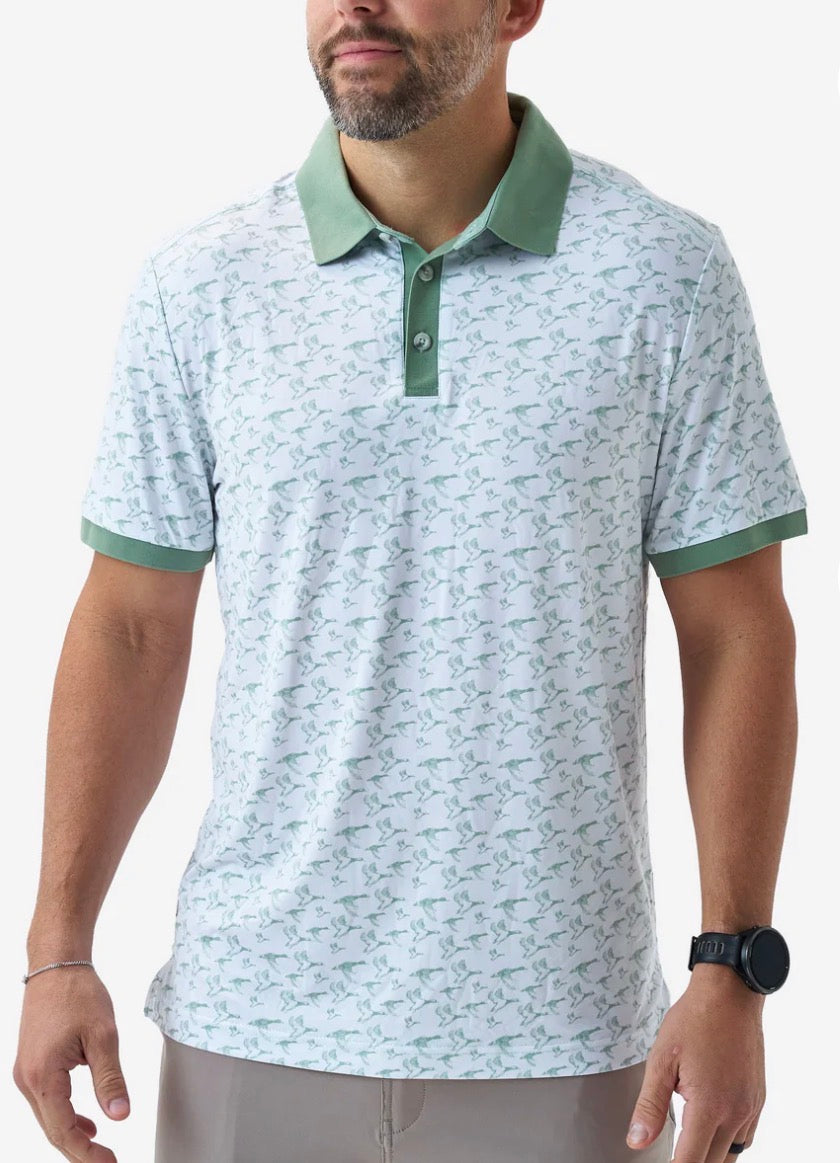 Performance Blade Collar Polo - Duck
