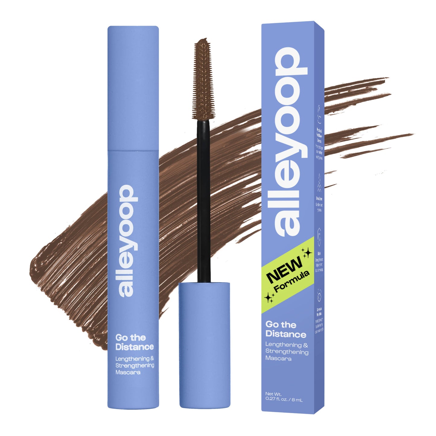 Brown Go the Distance Mascara - Clean Tubing Mascara (8 mL)