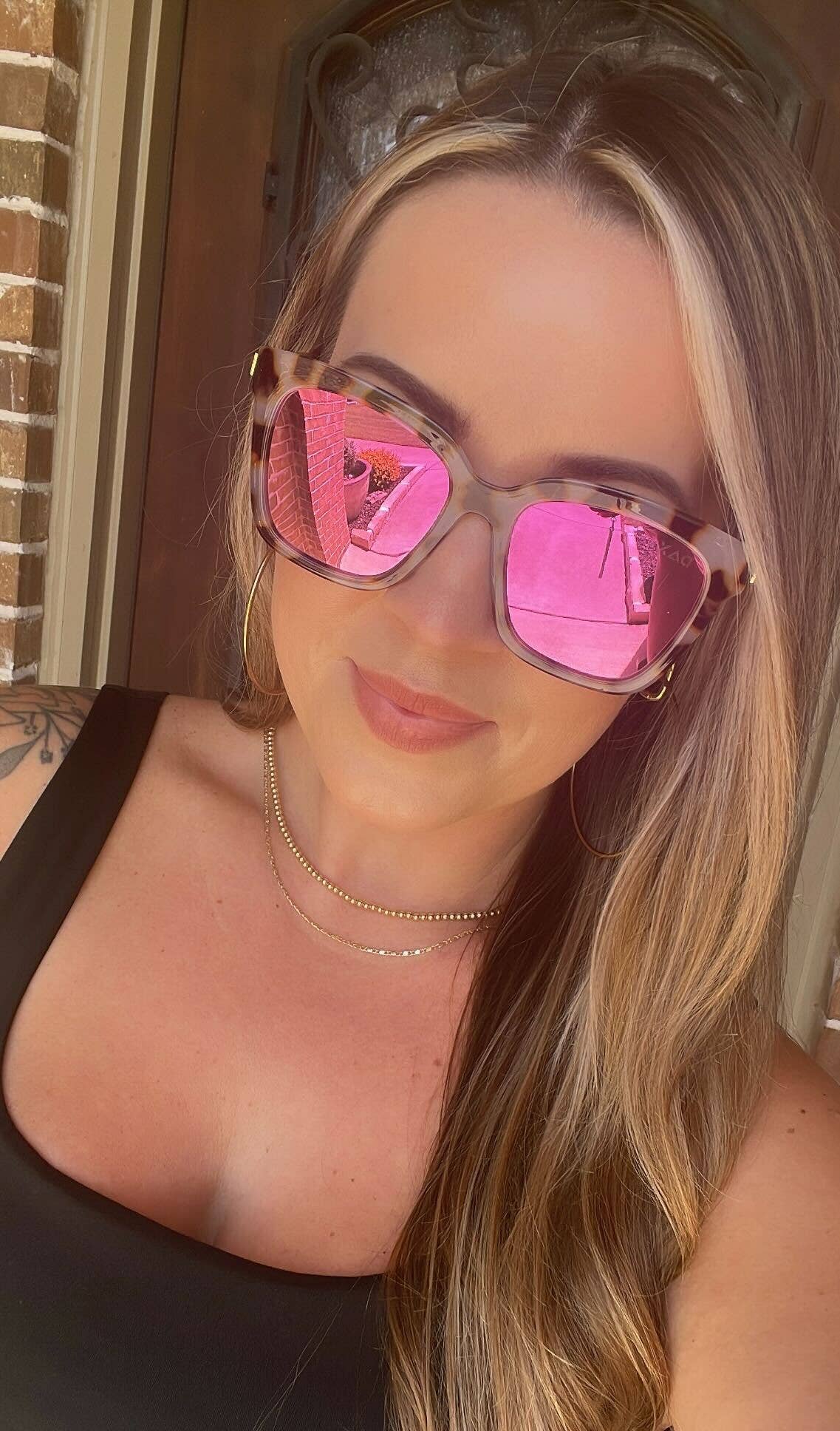 Lyla - Polarized Medium Cat Eye Sunglasses