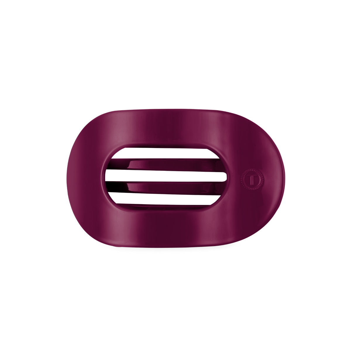 Mulberry Medium Flat Round Hair Clip
