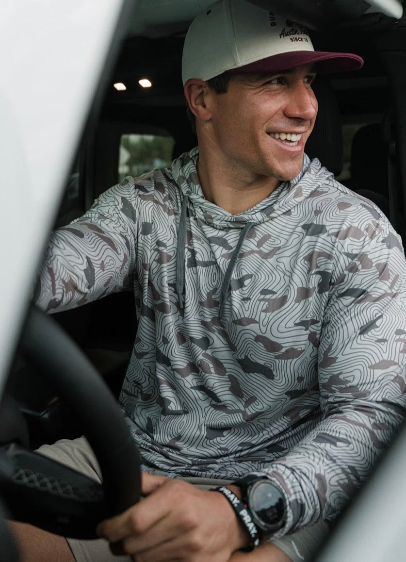 Performance Hoodie - Topo Desert Camo