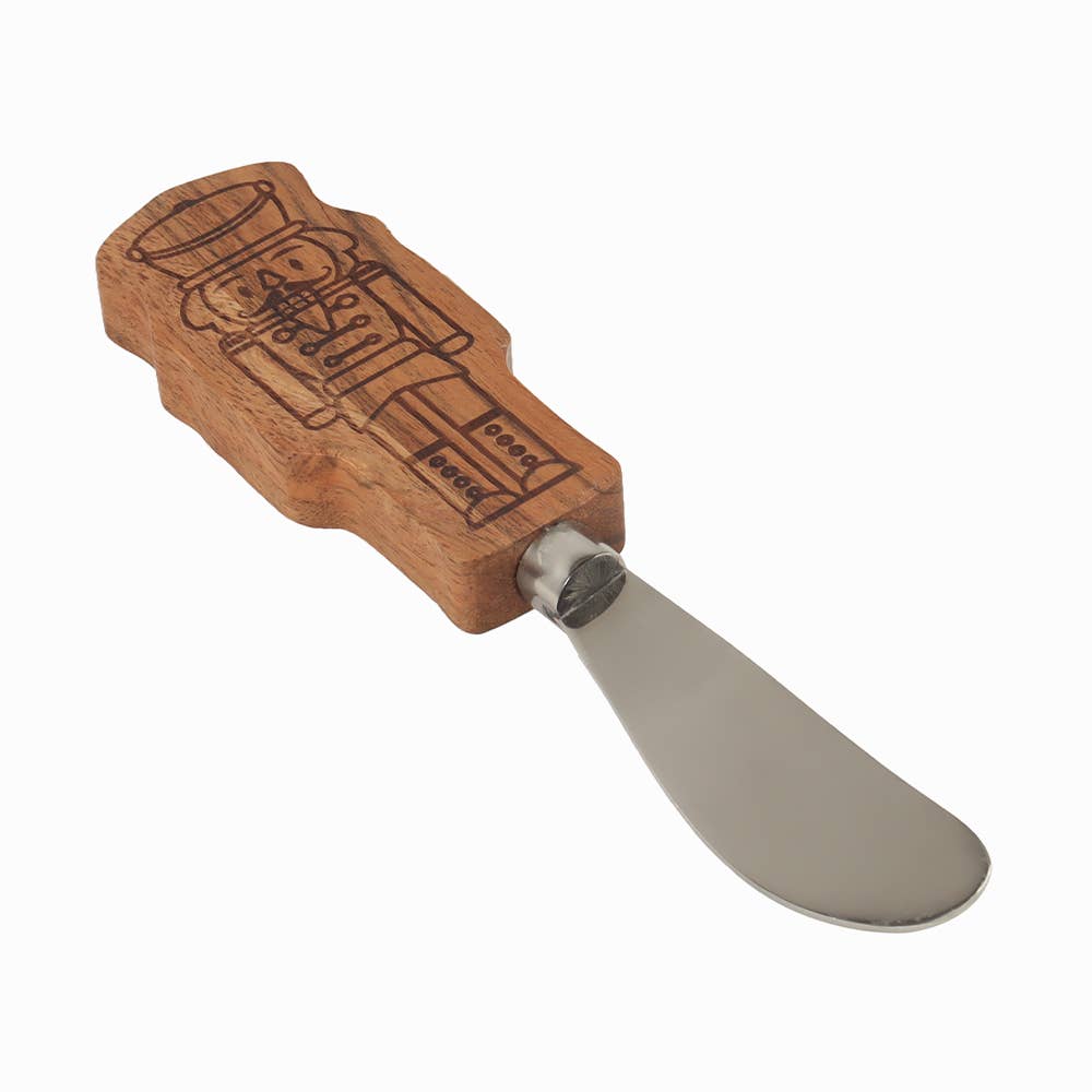 Nutcracker Wood Tray W/ Spreader