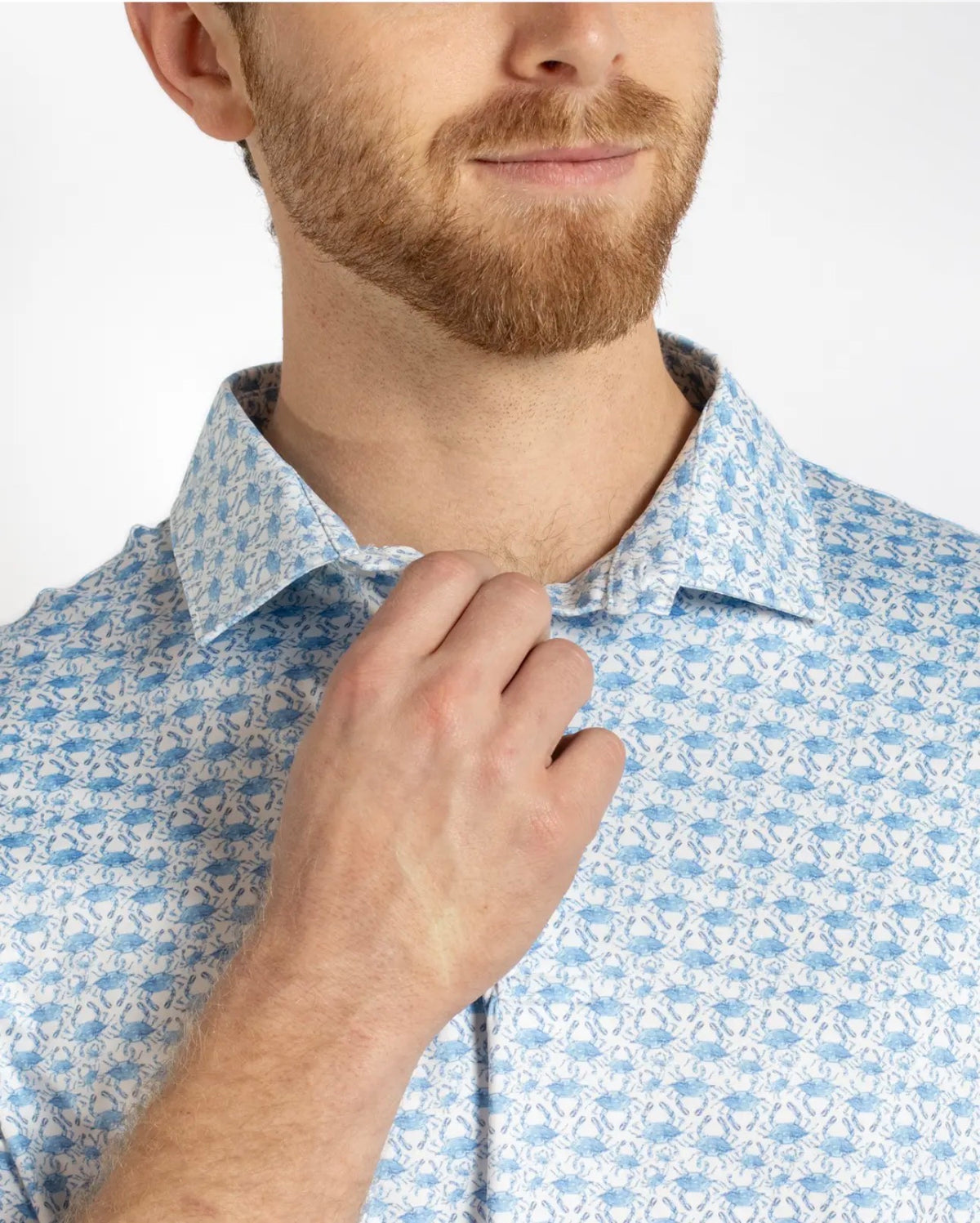 Blue Crab Performance Polo