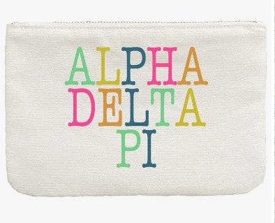 Sorority Cosmetic Pouch.