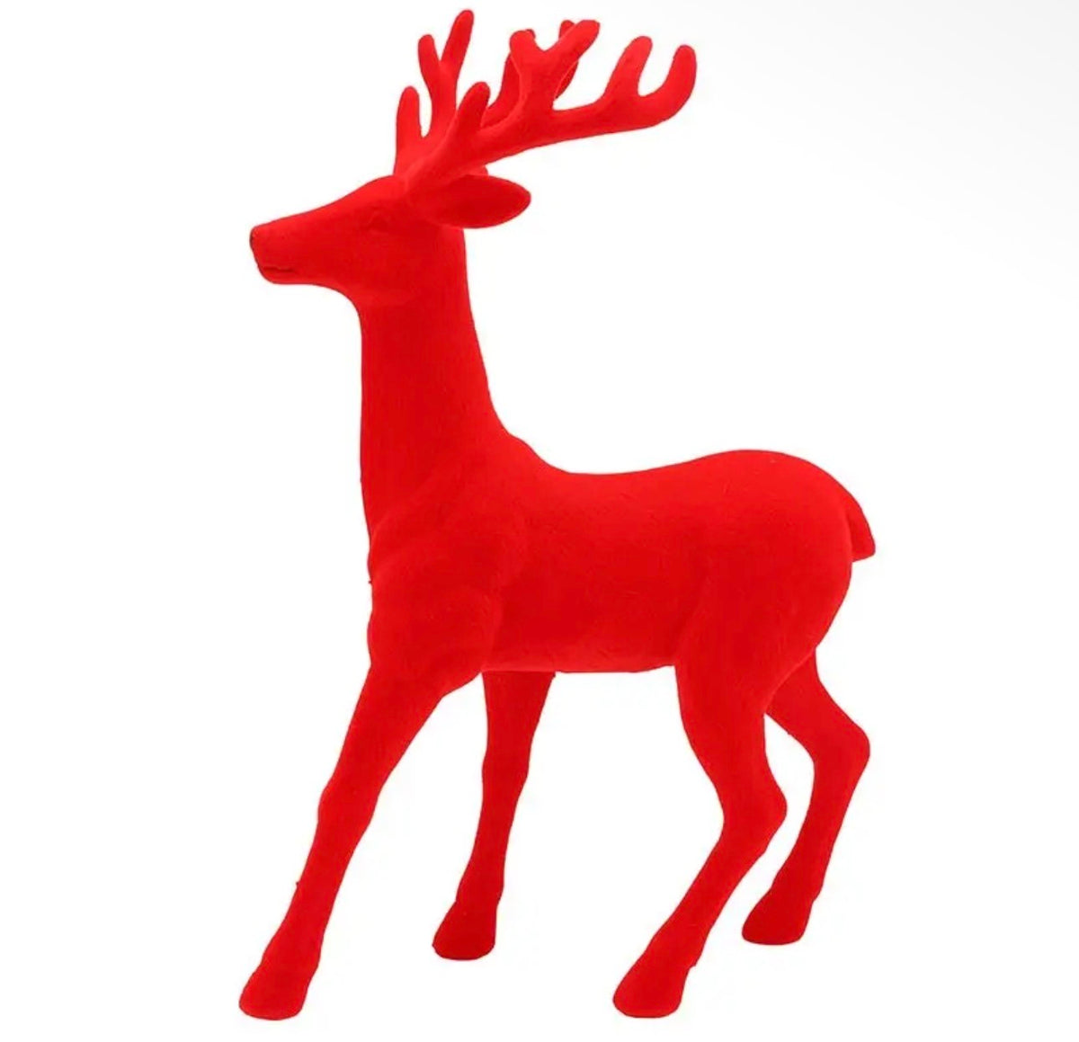 Flocked Christmas Decor