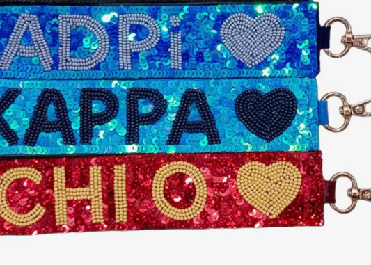 Sorority Sequin Keychain