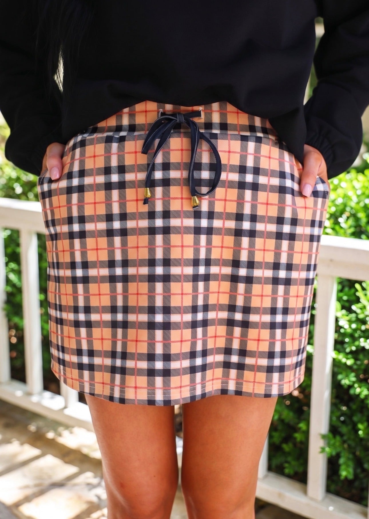 Everyday Skorts - Nora Plaid
