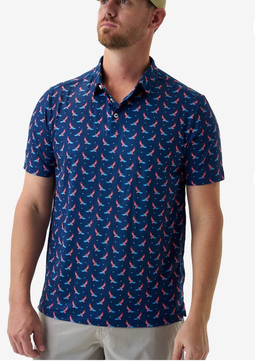 Performance Polo - USA Eagle