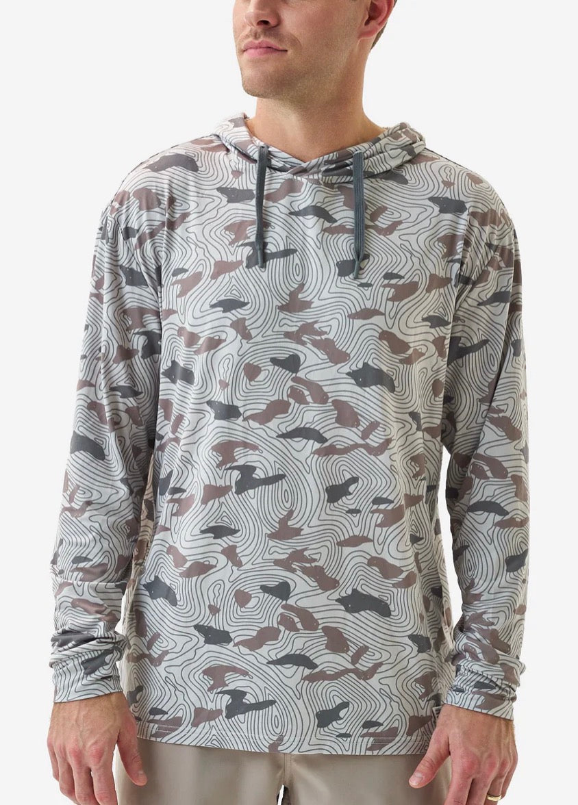Performance Hoodie - Topo Desert Camo