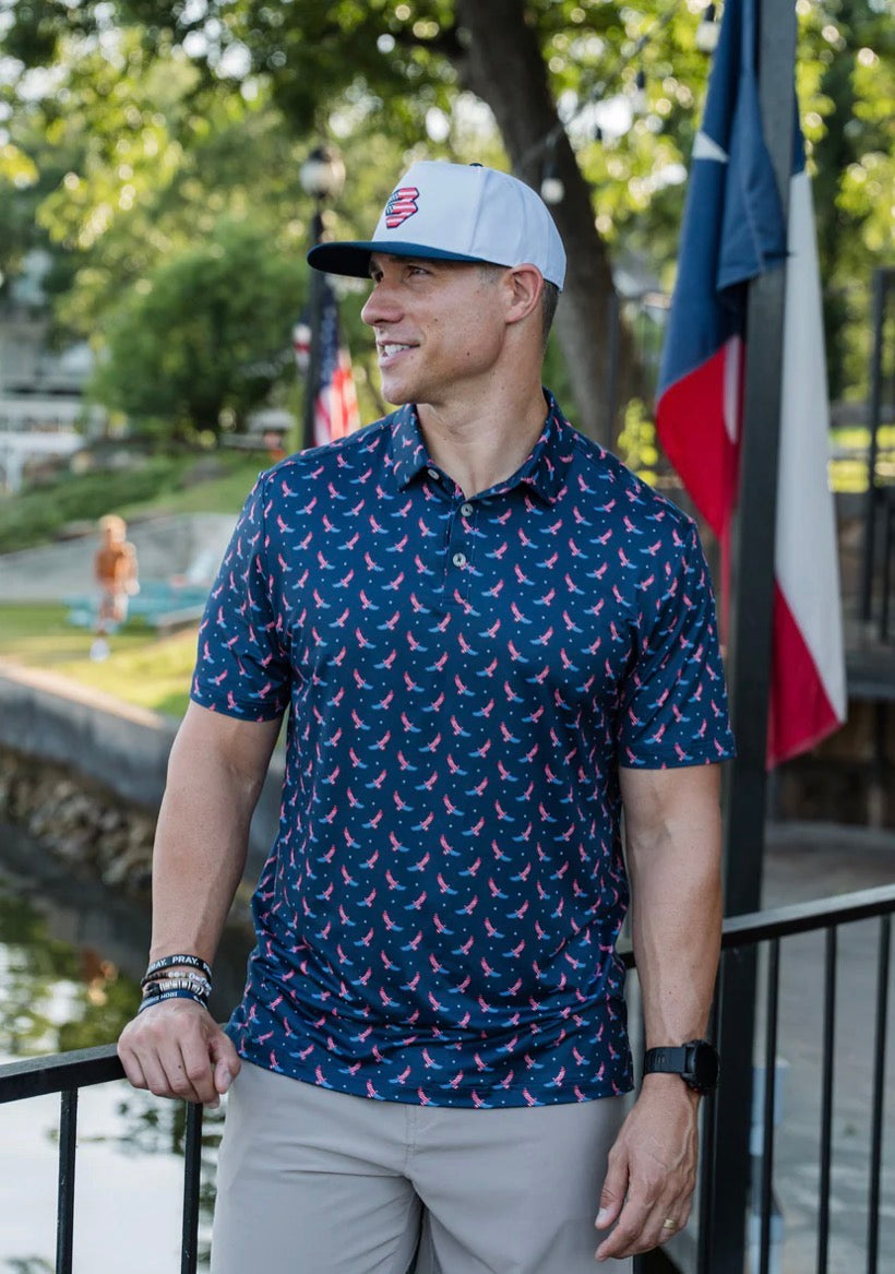Performance Polo - USA Eagle