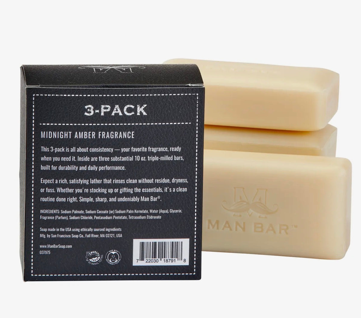 Man Bar 3pack 10oz