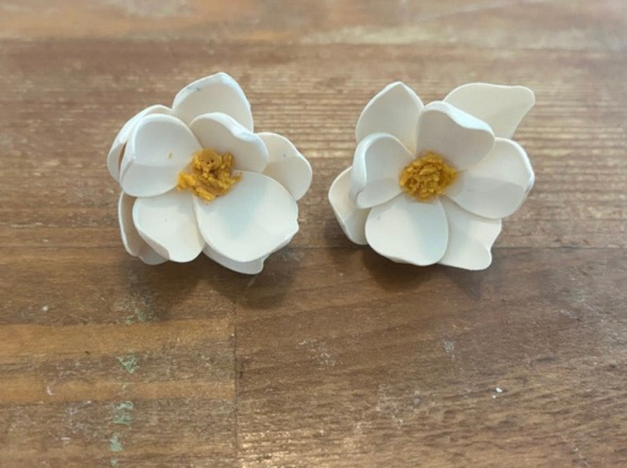 Magnolia Stud Earrings