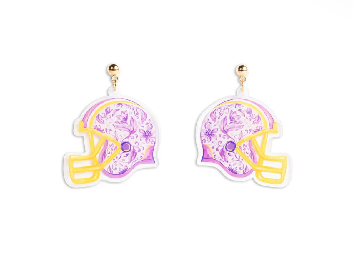 Chinoisere GameDay Acrylic Earrings