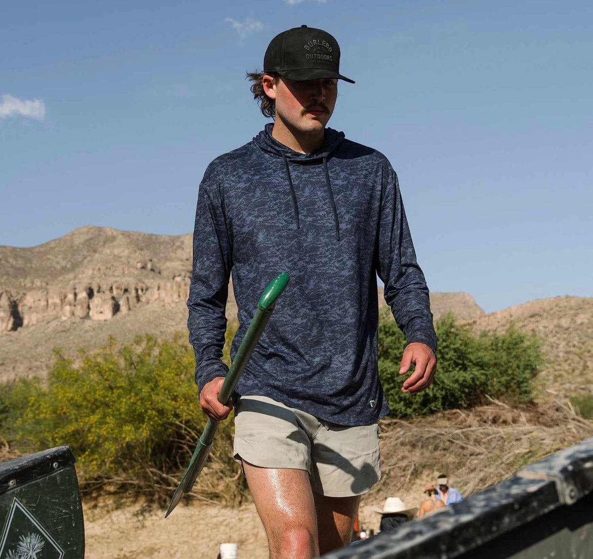 Performance Hoodie - Marsh Camo
