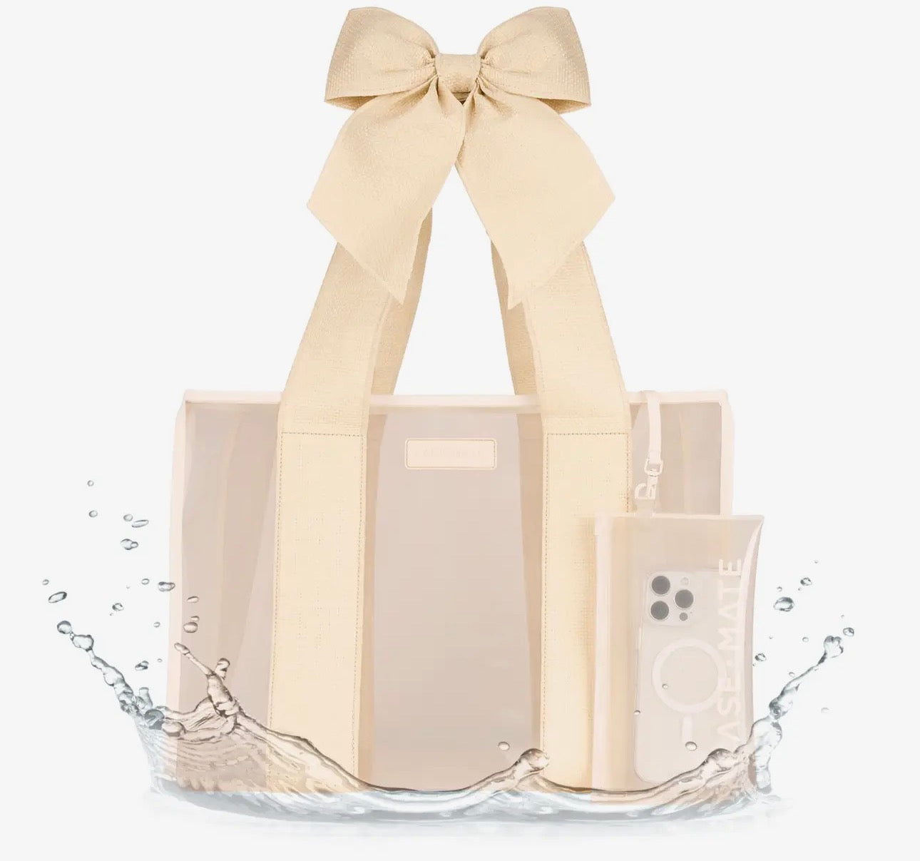 Jelly tote bag — clear & colorful waterproof tote for beach or everyday use | All Put Together
