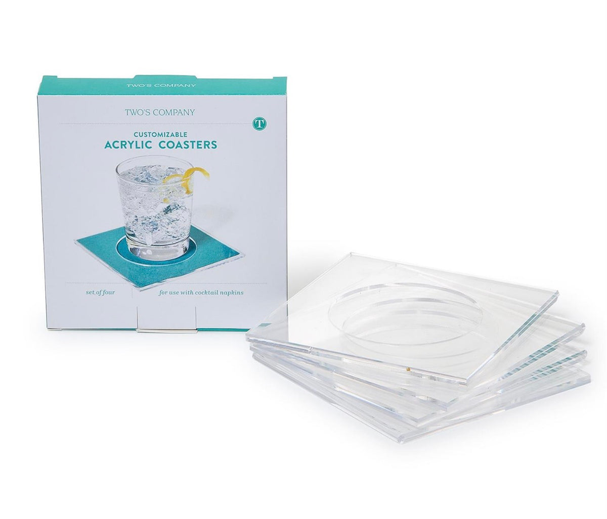 Cocktail Coasters (set of 4)