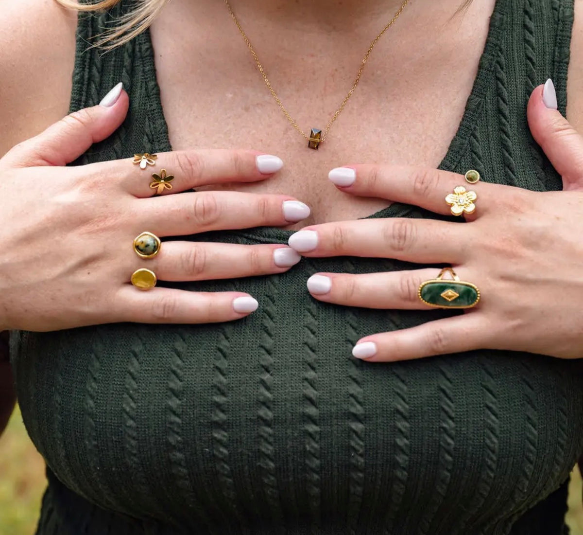 Dorthey Ring - African Turquoise