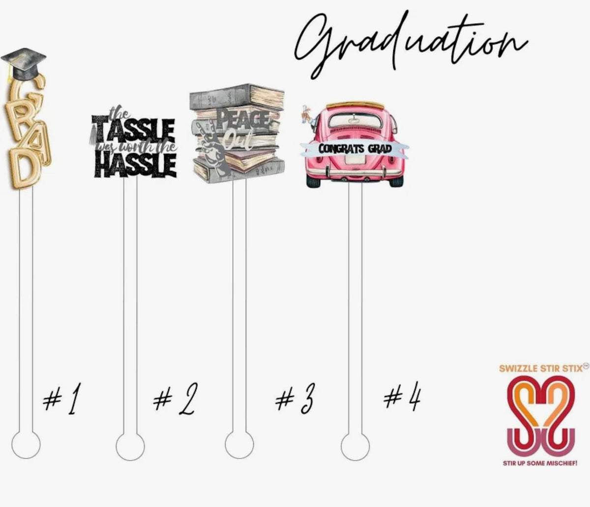 Set of Drink Stirrers