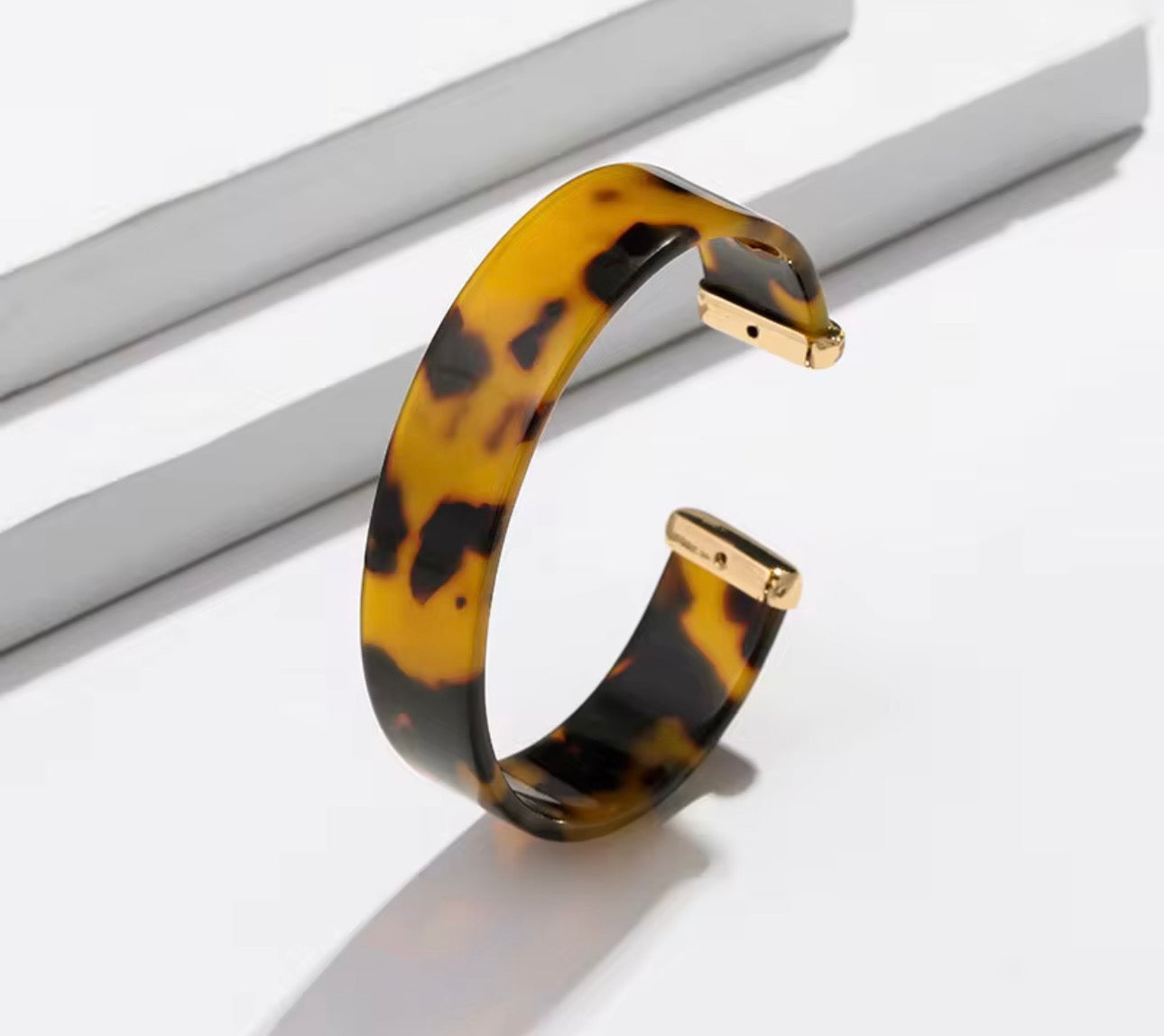 Chunky Resin Bracelet Cuff